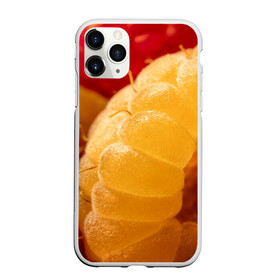 Чехол для iPhone 11 Pro Max матовый с принтом Малина в городе Новоалтайск, Силикон |  | Тематика изображения на принте: еда | жёлтая | жёлтые | красная | красные | малина | малинка | природа | растение | растения | ягода | ягодки | ягоды