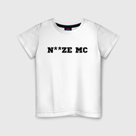Детская футболка хлопок с принтом Noize MC. в городе Новоалтайск, 100% хлопок | круглый вырез горловины, полуприлегающий силуэт, длина до линии бедер | hip hop | noize mc | rock | актеры | иван алексеев | известные личности | ноиз мс | нойз мс | нойзе мс | певцы | рок | российские музыканты | хип хоп