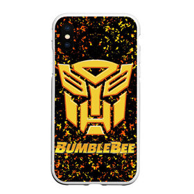 Чехол для iPhone XS Max матовый с принтом Bumblebee. в городе Новоалтайск, Силикон | Область печати: задняя сторона чехла, без боковых панелей | автобот разведчик | автоботы | бамблби | боевик | кино | кино трансформеры | персонаж вселенной трансформеров | приключения | трансформеры | фантастика | фильмы