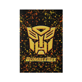 Обложка для паспорта матовая кожа с принтом Bumblebee. в городе Новоалтайск, натуральная матовая кожа | размер 19,3 х 13,7 см; прозрачные пластиковые крепления | Тематика изображения на принте: автобот разведчик | автоботы | бамблби | боевик | кино | кино трансформеры | персонаж вселенной трансформеров | приключения | трансформеры | фантастика | фильмы