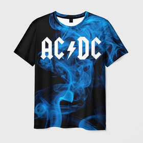 Мужская футболка 3D с принтом AC/DC. в городе Новоалтайск, 100% полиэфир | прямой крой, круглый вырез горловины, длина до линии бедер | ac dc | music | rock | австралийская рок группа | ас дс | асдс | блюз рок | музыка | переменный ток постоянный ток | рок | рок н ролл | хард рок | эй си ди си