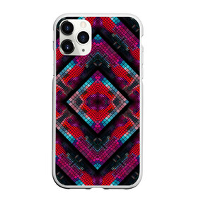 Чехол для iPhone 11 Pro Max матовый с принтом Monna в городе Новоалтайск, Силикон |  | colorful | geometric | kaleidoscope | mosaic | pattern | rhombuses | squares | геометрический | калейдоскоп | квадраты | мозаика | разноцветный | ромбы | узор