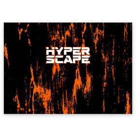 Поздравительная открытка с принтом Hyper Scape. в городе Новоалтайск, 100% бумага | плотность бумаги 280 г/м2, матовая, на обратной стороне линовка и место для марки
 | esport | games | hyper scape | twitch | игроки | игролюбители | игроманы | игры | киберспорт | королевская битва | корона | твич | хупер скайп | хупер скайпе