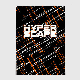 Постер с принтом Hyper Scape. в городе Новоалтайск, 100% бумага
 | бумага, плотность 150 мг. Матовая, но за счет высокого коэффициента гладкости имеет небольшой блеск и дает на свету блики, но в отличии от глянцевой бумаги не покрыта лаком | esport | games | hyper scape | twitch | игроки | игролюбители | игроманы | игры | киберспорт | королевская битва | корона | твич | хупер скайп | хупер скайпе