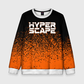 Детский свитшот 3D с принтом Hyper Scape. в городе Новоалтайск, 100% полиэстер | свободная посадка, прямой крой, мягкая тканевая резинка на рукавах и понизу свитшота | esport | games | hyper scape | twitch | игроки | игролюбители | игроманы | игры | киберспорт | королевская битва | корона | твич | хупер скайп | хупер скайпе