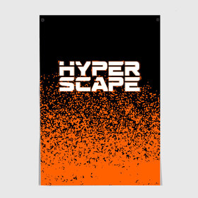 Постер с принтом Hyper Scape. в городе Новоалтайск, 100% бумага
 | бумага, плотность 150 мг. Матовая, но за счет высокого коэффициента гладкости имеет небольшой блеск и дает на свету блики, но в отличии от глянцевой бумаги не покрыта лаком | esport | games | hyper scape | twitch | игроки | игролюбители | игроманы | игры | киберспорт | королевская битва | корона | твич | хупер скайп | хупер скайпе