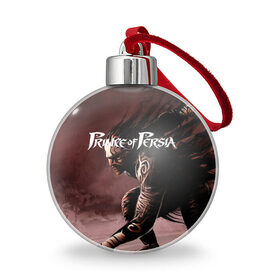 Ёлочный шар с принтом Prince of Persia. в городе Новоалтайск, Пластик | Диаметр: 77 мм | action adventure | esport | games | prince of persia | игроки | игролюбители | игроманы | игры | киберспорт | принц оф персия | принц персии