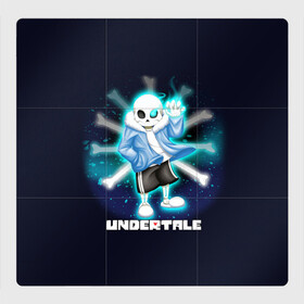 Магнитный плакат 3Х3 с принтом UNDERTALE в городе Новоалтайск, Полимерный материал с магнитным слоем | 9 деталей размером 9*9 см | sans | undertale | андертале | андертейл | игра | подземная история | подземная сказка | санс | ундертале