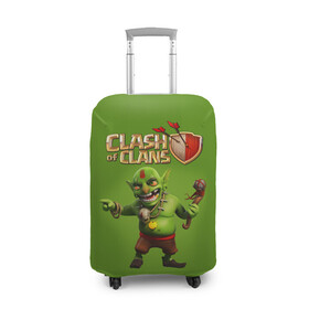 Чехол для чемодана 3D с принтом Clash of Clans в городе Новоалтайск, 86% полиэфир, 14% спандекс | двустороннее нанесение принта, прорези для ручек и колес | clash of clans | clash royale | game | supercell | детская | детям | игра | клаш оф кланс | клаш оф кленс | клеш оф кленс | клэш оф кланс | компьютерная игра | пекка