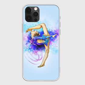 Чехол для iPhone 12 Pro Max с принтом Художественная гимнастика в городе Новоалтайск, Силикон |  | gymnastics | rhythmic gymnastics | гимнастика | спорт | художественная гимнастика