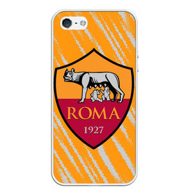 Чехол для iPhone 5/5S матовый с принтом ROMA. в городе Новоалтайск, Силикон | Область печати: задняя сторона чехла, без боковых панелей | Тематика изображения на принте: fc | football | football club | roma | sport | альба аудаче | итальянский футбольный клуб | рим | рома | спорт | уефа | униформа | фирменные цвета | фк | фк роман | фортитудо про рома | футбол | футбольный клуб
