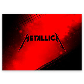Поздравительная открытка с принтом METALLICA / МЕТАЛЛИКА в городе Новоалтайск, 100% бумага | плотность бумаги 280 г/м2, матовая, на обратной стороне линовка и место для марки
 | Тематика изображения на принте: hetfield | james | logo | metal | metalica | metallica | music | rock | star | джеймс | звезда | знак | ларс | лого | логотип | логотипы | метал | металика | металлика | музыка | рок | символ | символы | ульрих | хэтфилд