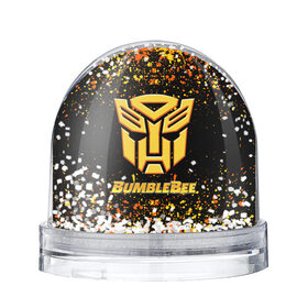 Снежный шар с принтом Bumblebee. в городе Новоалтайск, Пластик | Изображение внутри шара печатается на глянцевой фотобумаге с двух сторон | bumblebee | автобот разведчик | автоботы | бамблби | боевик | кино | кино трансформеры | персонаж вселенной трансформеров | приключения | трансформеры | фантастика | фильмы
