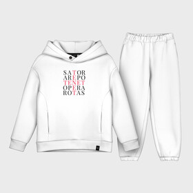 Детский костюм хлопок Oversize с принтом TeneT в городе Новоалтайск,  |  | sator | sator arepo | sator square | tenet | довод | палиндром | протагонист