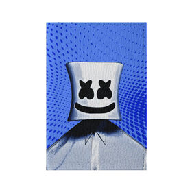 Обложка для паспорта матовая кожа с принтом MARSHMELLO в городе Новоалтайск, натуральная матовая кожа | размер 19,3 х 13,7 см; прозрачные пластиковые крепления | Тематика изображения на принте: fortnite | marshmallo | marshmallow | marshmello | marshmellow | маршмелло | маршмеллоу | розы | фортнайт