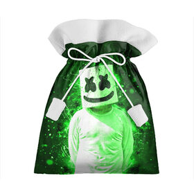 Подарочный 3D мешок с принтом MARSHMELLO в городе Новоалтайск, 100% полиэстер | Размер: 29*39 см | fortnite | marshmallo | marshmallow | marshmello | marshmellow | маршмелло | маршмеллоу | розы | фортнайт