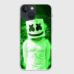 Чехол для iPhone 13 mini с принтом MARSHMELLO в городе Новоалтайск,  |  | fortnite | marshmallo | marshmallow | marshmello | marshmellow | маршмелло | маршмеллоу | розы | фортнайт