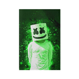 Обложка для паспорта матовая кожа с принтом MARSHMELLO в городе Новоалтайск, натуральная матовая кожа | размер 19,3 х 13,7 см; прозрачные пластиковые крепления | Тематика изображения на принте: fortnite | marshmallo | marshmallow | marshmello | marshmellow | маршмелло | маршмеллоу | розы | фортнайт