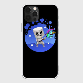 Чехол для iPhone 12 Pro Max с принтом MARSHMELLO в городе Новоалтайск, Силикон |  | Тематика изображения на принте: fortnite | marshmallo | marshmallow | marshmello | marshmellow | маршмелло | маршмеллоу | розы | фортнайт