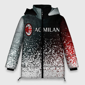 Женская зимняя куртка 3D с принтом AC MILAN МИЛАН в городе Новоалтайск, верх — 100% полиэстер; подкладка — 100% полиэстер; утеплитель — 100% полиэстер | длина ниже бедра, силуэт Оверсайз. Есть воротник-стойка, отстегивающийся капюшон и ветрозащитная планка. 

Боковые карманы с листочкой на кнопках и внутренний карман на молнии | ac | ac milan | acm | football | logo | milan | sport | клуб | лого | логотип | логотипы | милан | символ | символы | спорт | форма | футбол | футбольная | футбольный