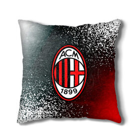 Подушка 3D с принтом AC MILAN / МИЛАН в городе Новоалтайск, наволочка – 100% полиэстер, наполнитель – холлофайбер (легкий наполнитель, не вызывает аллергию). | состоит из подушки и наволочки. Наволочка на молнии, легко снимается для стирки | ac | ac milan | acm | football | logo | milan | sport | клуб | лого | логотип | логотипы | милан | символ | символы | спорт | форма | футбол | футбольная | футбольный