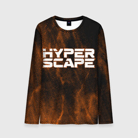 Мужской лонгслив 3D с принтом Hyper Scape. в городе Новоалтайск, 100% полиэстер | длинные рукава, круглый вырез горловины, полуприлегающий силуэт | esport | games | hyper scape | twitch | игроки | игролюбители | игроманы | игры | киберспорт | королевская битва | корона | твич | хупер скайп | хупер скайпе