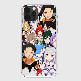 Чехол для iPhone 12 Pro Max с принтом ReZero в городе Новоалтайск, Силикон |  | re zero | re:zero | re:zero starting life in another world | re:zero жизнь с нуля в альтернативном мире | аниме | жизнь с нуля в другом мире | манга