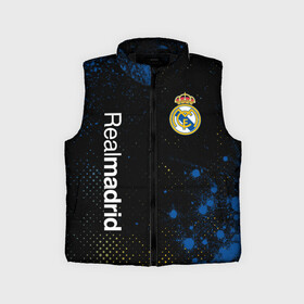 Детский жилет утепленный 3D с принтом REAL MADRID   РЕАЛ МАДРИД в городе Новоалтайск,  |  | football | logo | madrid | real | realmadrid | sport | клуб | лого | логотип | логотипы | мадрид | реал | реалмадрид | символ | символы | спорт | форма | футбол | футбольная
