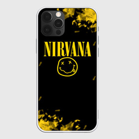 Чехол для iPhone 12 Pro Max с принтом NIRVANA в городе Новоалтайск, Силикон |  | nirvana | smile | курт кобейн | нирвана | смайл
