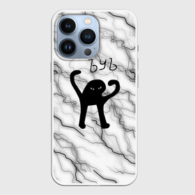 Чехол для iPhone 13 Pro с принтом КОТ ЪУЪ СЪУКА. в городе Новоалтайск,  |  | Тематика изображения на принте: cat | mem | memes | интернет приколы | кот | мем | мем кот | ъуъ | ъуъ съука