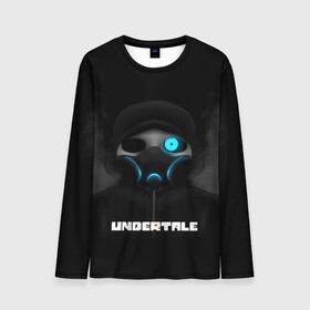 Мужской лонгслив 3D с принтом UNDERTALE в городе Новоалтайск, 100% полиэстер | длинные рукава, круглый вырез горловины, полуприлегающий силуэт | sans | undertale | андертале | андертейл | игра | подземная история | подземная сказка | санс | ундертале