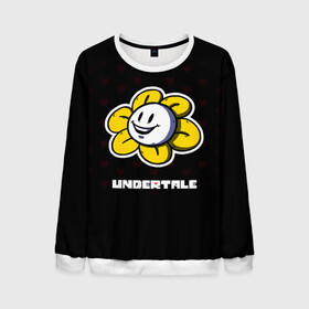 Мужской свитшот 3D с принтом UNDERTALE в городе Новоалтайск, 100% полиэстер с мягким внутренним слоем | круглый вырез горловины, мягкая резинка на манжетах и поясе, свободная посадка по фигуре | sans | undertale | андертале | андертейл | игра | подземная история | подземная сказка | санс | ундертале