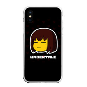 Чехол для iPhone XS Max матовый с принтом UNDERTALE в городе Новоалтайск, Силикон | Область печати: задняя сторона чехла, без боковых панелей | sans | undertale | андертале | андертейл | игра | подземная история | подземная сказка | санс | ундертале