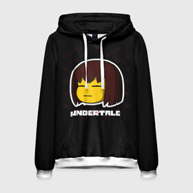 Мужская толстовка 3D с принтом UNDERTALE в городе Новоалтайск, 100% полиэстер | двухслойный капюшон со шнурком для регулировки, мягкие манжеты на рукавах и по низу толстовки, спереди карман-кенгуру с мягким внутренним слоем. | sans | undertale | андертале | андертейл | игра | подземная история | подземная сказка | санс | ундертале
