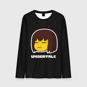 Мужской лонгслив 3D с принтом UNDERTALE в городе Новоалтайск, 100% полиэстер | длинные рукава, круглый вырез горловины, полуприлегающий силуэт | sans | undertale | андертале | андертейл | игра | подземная история | подземная сказка | санс | ундертале