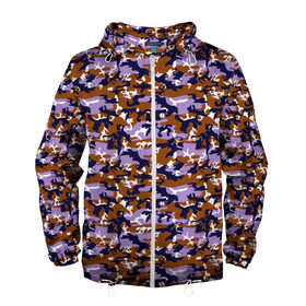 Мужская ветровка 3D с принтом Camouflage for men в городе Новоалтайск, 100% полиэстер | подол и капюшон оформлены резинкой с фиксаторами, два кармана без застежек по бокам, один потайной карман на груди | boys | military | pattern | абстракция | армия | брызги | военный | войска | волны | краски | маскировка | милитари | мужчинам | небесный | орнамент | паттерн | пацанские | пятна | пятнистый | разноцветные