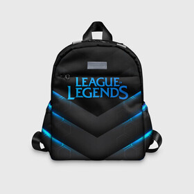 Детский рюкзак 3D с принтом League of Legends в городе Новоалтайск, 100% полиэстер | лямки с регулируемой длиной, сверху петелька, чтобы рюкзак можно было повесить на вешалку. Основное отделение закрывается на молнию, как и внешний карман. Внутри дополнительный карман. По бокам два дополнительных кармашка | jinx | kda | league | lol | moba | pentakill | riot | rise | rus | skins | варвик | варус | воин | легенд | лига | лол | маг | стрелок | танк | чемпион
