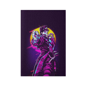 Обложка для паспорта матовая кожа с принтом JoJo’s Bizarre Adventure в городе Новоалтайск, натуральная матовая кожа | размер 19,3 х 13,7 см; прозрачные пластиковые крепления | anime | jojo | jojo bizarre adventure | jojo’s bizarre adventure | аниме | джоджо | манга | невероятные приключения джоджо