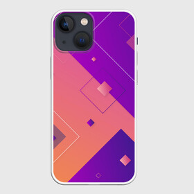 Чехол для iPhone 13 mini с принтом Геометрия в городе Новоалтайск,  |  | абстракция | геометрия | градиент | минимализм | рисунок | текстура