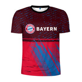 Мужская футболка 3D спортивная с принтом FC BAYERN / БАВАРИЯ в городе Новоалтайск, 100% полиэстер с улучшенными характеристиками | приталенный силуэт, круглая горловина, широкие плечи, сужается к линии бедра | bayern | club | fc | footbal | logo | бавария | знак | клуб | лого | логотип | логотипы | символ | символы | форма | футбол | футбольная | футбольный