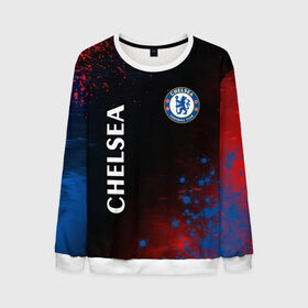 Мужской свитшот 3D с принтом CHELSEA F.C. / ЧЕЛСИ в городе Новоалтайск, 100% полиэстер с мягким внутренним слоем | круглый вырез горловины, мягкая резинка на манжетах и поясе, свободная посадка по фигуре | chelsea | club | footbal | logo | знак | клуб | логотип | логотипы | символ | символы | форма | футбол | футбольная | футбольный | челси
