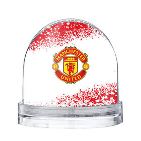 Снежный шар с принтом MANCHESTER UNITED в городе Новоалтайск, Пластик | Изображение внутри шара печатается на глянцевой фотобумаге с двух сторон | club | footbal | logo | manchester | united | знак | клуб | лого | логотип | логотипы | манчестер | символ | символы | форма | футбол | футбольная | футбольный | юнайтед