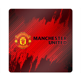 Магнит виниловый Квадрат с принтом MANCHESTER UNITED в городе Новоалтайск, полимерный материал с магнитным слоем | размер 9*9 см, закругленные углы | club | footbal | logo | manchester | united | знак | клуб | лого | логотип | логотипы | манчестер | символ | символы | форма | футбол | футбольная | футбольный | юнайтед