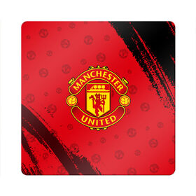Магнит виниловый Квадрат с принтом MANCHESTER UNITED в городе Новоалтайск, полимерный материал с магнитным слоем | размер 9*9 см, закругленные углы | club | footbal | logo | manchester | united | знак | клуб | лого | логотип | логотипы | манчестер | символ | символы | форма | футбол | футбольная | футбольный | юнайтед