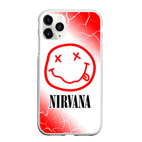 Чехол для iPhone 11 Pro Max матовый с принтом NIRVANA НИРВАНА в городе Новоалтайск, Силикон |  | band | cobain | face | kurt | logo | music | nirvana | rock | rocknroll | группа | кобейн | курт | лого | логотип | музыка | музыкальная | нирвана | рожица | рок | рокнролл | символ