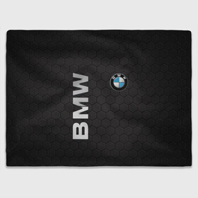 Плед 3D с принтом BMW в городе Новоалтайск, 100% полиэстер | закругленные углы, все края обработаны. Ткань не мнется и не растягивается | bmw | авто | автомобиль | бмв | логотип | марка | машина | надпись | текстура