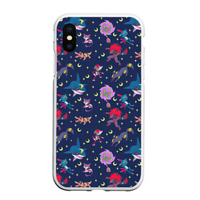 Чехол для iPhone XS Max матовый с принтом Сумеречные монстрики в городе Новоалтайск, Силикон | Область печати: задняя сторона чехла, без боковых панелей | ghost | pokemon go | арт | покемон | покемоны | рисунок | сумеречный покемон. сумеречные покемоны | сумрак