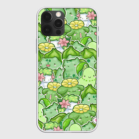 Чехол для iPhone 12 Pro Max с принтом Стая травяных в городе Новоалтайск, Силикон |  | pokemon | pokemon go | арт | бульбазавр | бульбазавры | желтый | жёлтый цветок | зеленый | рисунок | розовый | розовый цветок | стая бульбазавров | цветок | цветочные монстры | цветочный монстр | цветы