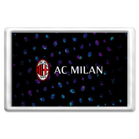Магнит 45*70 с принтом AC MILAN / МИЛАН в городе Новоалтайск, Пластик | Размер: 78*52 мм; Размер печати: 70*45 | Тематика изображения на принте: ac | ac milan | acm | football | logo | milan | sport | клуб | лого | логотип | логотипы | милан | символ | символы | спорт | форма | футбол | футбольная | футбольный
