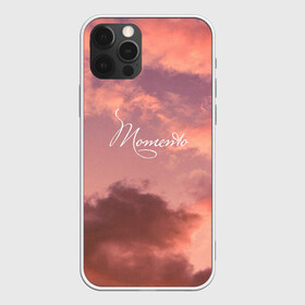 Чехол для iPhone 12 Pro Max с принтом Moment в городе Новоалтайск, Силикон |  | Тематика изображения на принте: moment | город | инстаграм | момент | фразы | эстетика